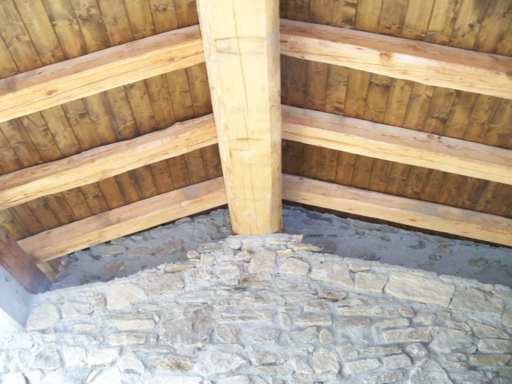 Ristrutturazione ex-novo Baita in pietra