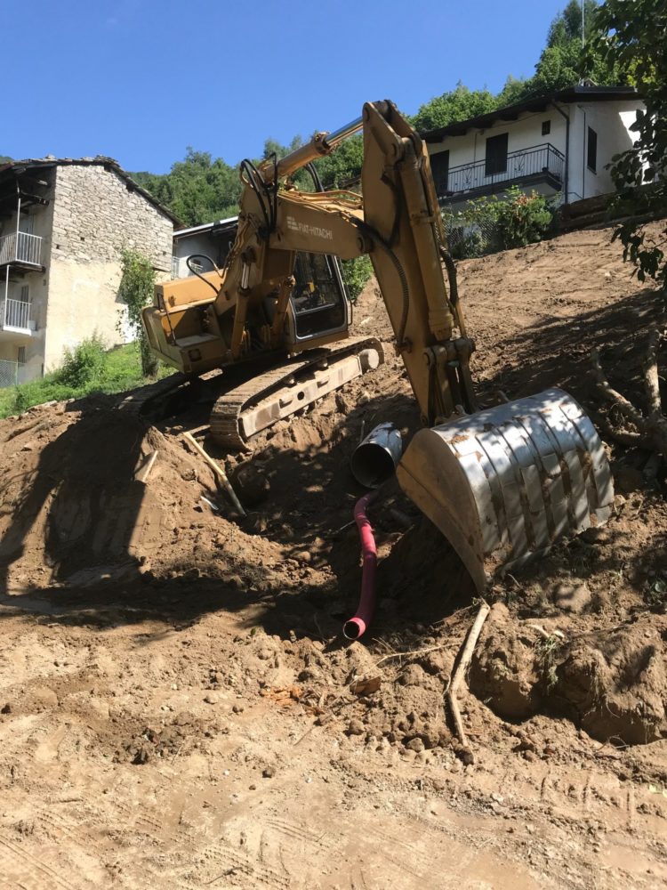 Rifacimento scogliera Valsinera
